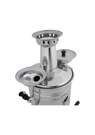 Sözenler 6 Litre Odunlu Semaver Krom