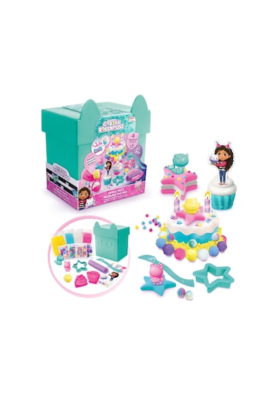 Gabby's Doll House Cakey Cat Birthday Cat Box