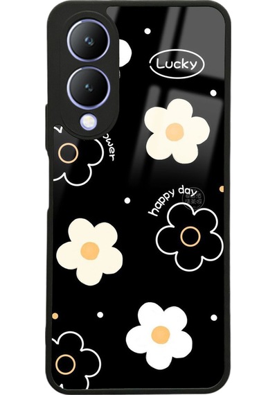 Vivo Y17s Lucky Happy Day Tasarımlı Glossy Telefon Kılıfı Çok Renkli