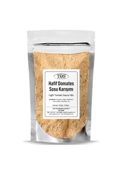 Tos The Organic Spices Hafif Domates Sosu Karışımı 250 G