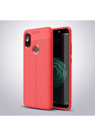 Xiaomi Mi 8 Se Kılıf Deri Tarzı Niss Silikon Case