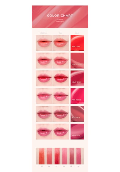 Mıssha Uzun Süre Kalıcı, Nemli Bitiş Sunan Parlak Tint Dare Tint Dewy Drop Pink Pebble Sku: Smg8690010498168