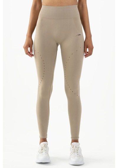 Maraton Active Slimfit Kadın Koşu Açık Vizon Tayt 812118-açık Vizon