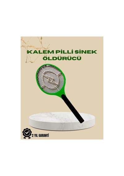 Yüksek Gerilimli Elektronik Sinek Öldürücü Pil İle Çalışan Güvenlik Izg - Hs08374871-6