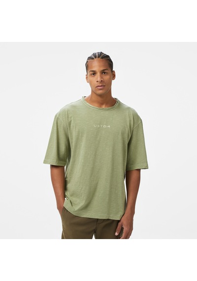 Unıted4 Erkek Haki T-shirt Furea Haki