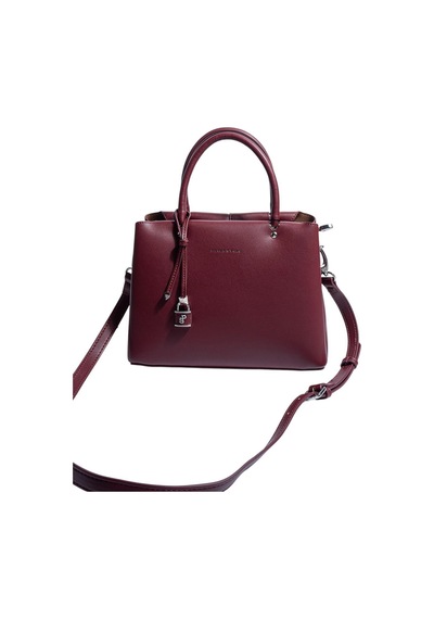 Silver Polo Sp1236 Kadın El Çantası Cilt Bordo-bordo