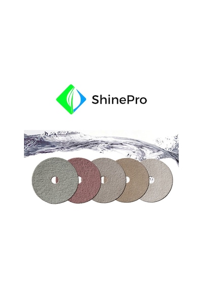 Shinepro™ Beton, Mermer Cila Bakım ve Parlatma Pedi 17 Inç 43 Cm Buff