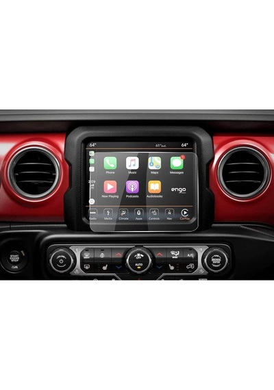 Jeep Wrangler Mat Ekran Koruyucu 8.4 İnç Multimedya Uyumlu