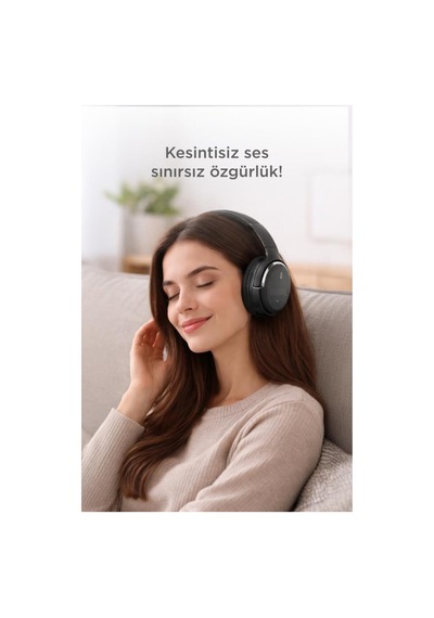 Başkenttekno HD60 Bluetooth Kulak Üstü Kablosuz Kulaklık
