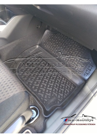 Honda Jazz Havuzlu 3D Paspas. Honda Jazz Paspas. 2015- Ve Üzeri