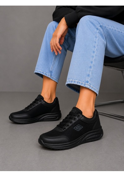 Celira Prl Siyah Anorak Kadın Sneaker Spor Ayakkabı 724
