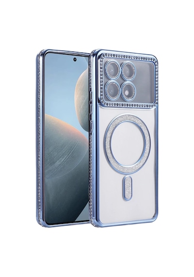 Xiaomi Poco X6 Pro Joke Simli Magneticsafe Kılıf - Mavi 0.2M-Çok Renkli