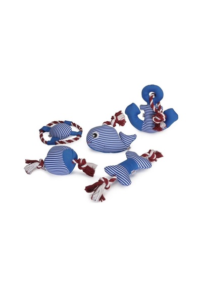 Camon İpli Ve Gıcırtılı Yüzen Köpek Oyuncakları 18/32 Cm