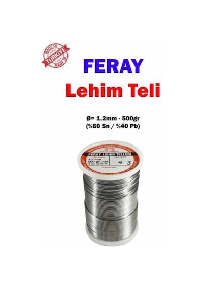 1.2Mm / 500Gr Feray Lehim Teli (548499991)