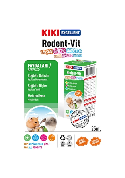 Kiki Excellent Kemirgen Rodent Vitamin 25 ML