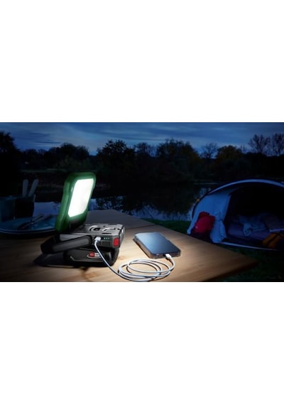 Bosch Easyspotlight 18v-400 Akülü Lamba Solo Yeşil