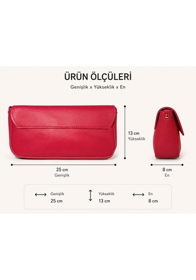 Zeydila Elegance Mini Bag Pembe Açık Pembe