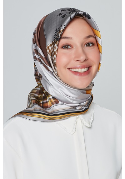 Armine İpek Eşarp 8303d Twill -37