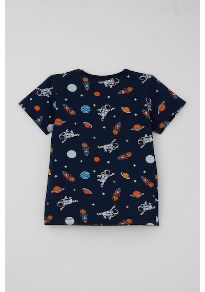 Breeze Erkek Bebek Şortlu Pijama Takımı Galaksi Temalı Astronot Desenli 9 Ay-3 Yaş, Lacivert Breeze Erkek Bebek Şortlu Pijama Takımı Galaksi Temalı Astronot Desenli 9 Ay-3 Yaş, Lacivert