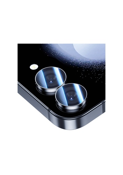 Galaxy Z Flip 6 Uyumlu Benks King Kong Kamera Lens Koruyucu Gümüş