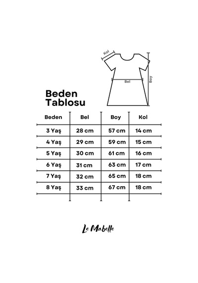 Le Mabelle Beyaz Fırfır Detaylı Tül Etekli Kız Çocuk Elbise - Madison Beyaz