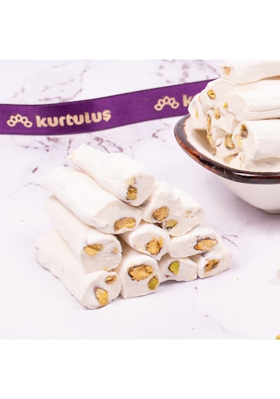 Kurtuluş Kuruyemiş Antep Fıstıklı Çövenli Fitil Lokumu 500 G