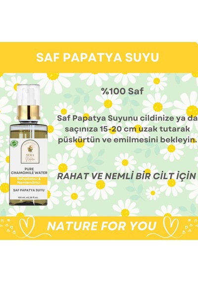 Sera Natura Mavi Papatya Hidrosolü 100 ML