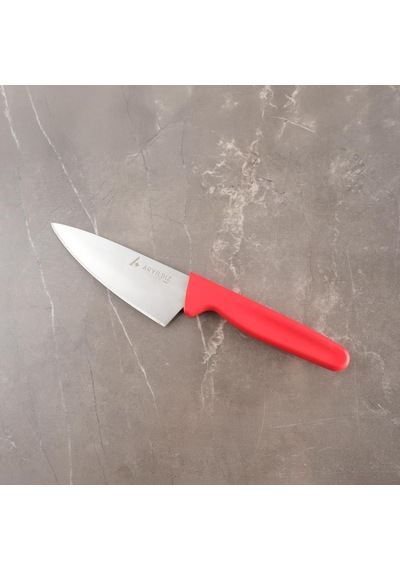 Aryıldız Daily Mini Şef Bıçağı Kırmızı 23 Cm