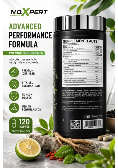 Core Champs 3-ın-1 Test Booster Citrulline Fenugreek Boron Longjack Tongkat Ali100 Caps - By Kai Gre Aromasız