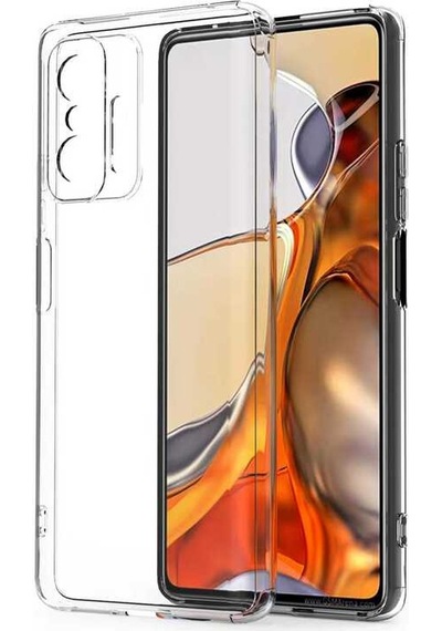 Xiaomi Mi 11t 5g Kılıf Zore Kamera Korumalı Süper Silikon Kapak Renksiz