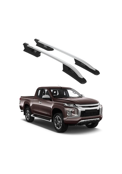 Mitsubishi L200 Mk5 2015-2023 Turtle Falcon Tavan Çıtası Gri