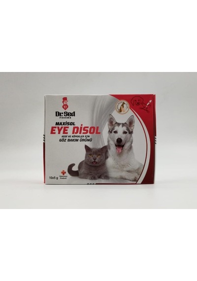 MAXİSOL Kedi Ve Köpekler İçin Göz Bakım Ürünü 10x5 Gr