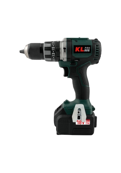 Kl Pro KLDM18BH-20 18 V 2.0 Ah Li-ion Çift Akülü Kömürsüz Profesyonel Darbeli Matkap Kl Pro KLDM18BH-20 18 V 2.0 Ah Li-ion Çift Akülü Kömürsüz Profesyonel Darbeli Matkap
