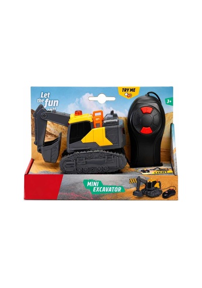 Kompakt Mini Ekskavatör 1 Adet İnşaat Ekipmanı Çok Renkli
