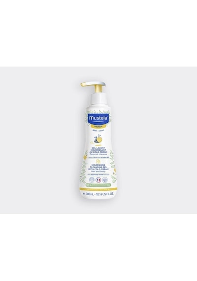 Mustela  Cold Cream Ve Organik Balmumu Içeren Besleyici Bebek Şampuanı 300 Ml