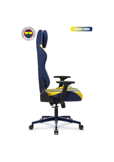 Fanchair X Fenerbahçe Çubuklu Lisanslı Oyuncu Koltuğu-33 Sarı