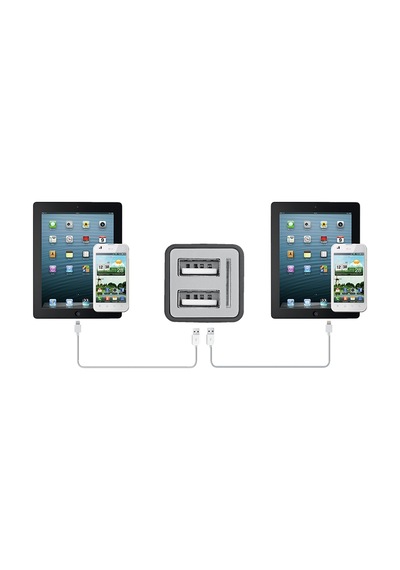 Trust 19171 Çift Usb&amp Amp 39 Li Araç Şarj Cihazı 2.4a