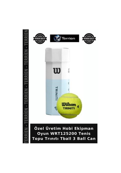 Özel Üretim Hobi Ekipman Oyun Wrt125200 Tenis Topu Trınıtı Tball 3 Ball Can