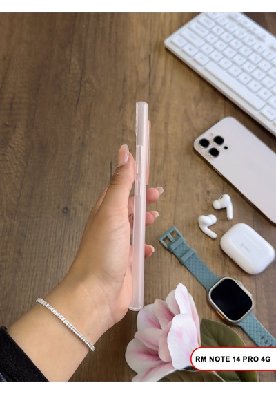 Redmi Note 14 Pro 4g Magsafe Uyumlu Mat Sert Klein Kılıf Beyaz