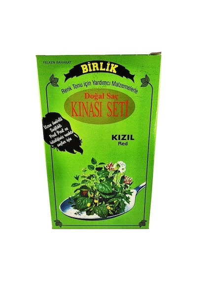 Birlik Kına Seti Kızıl