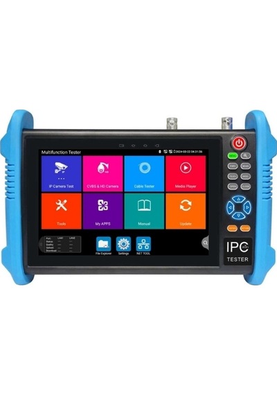 Nova Nvc-ıpc5800adh Pro 7" 8k Sfp Ip-ahd-tvı-cvı Cctv Tester
