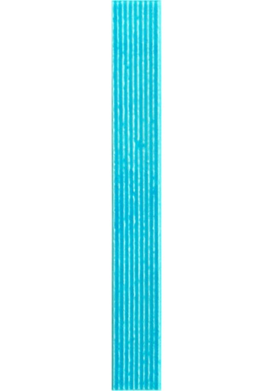 Armada Çini 5x40 Flat Çizgili Turkuaz Çini Seramik