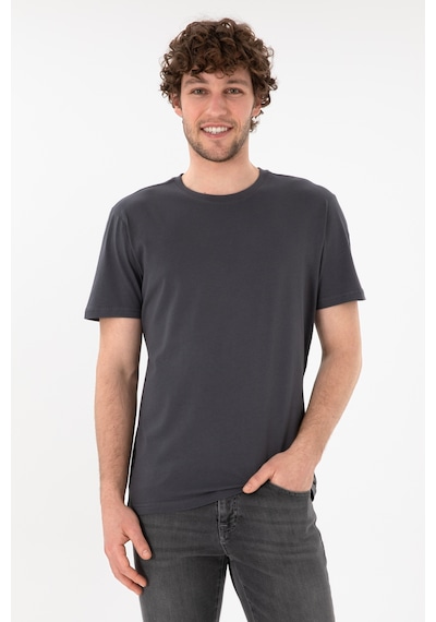 U.S. Polo Assn. Erkek Regular Fit Bisiklet Yaka Antrasit Basic Tişört 50305985-VR006 U.S. Polo Assn. Erkek Regular Fit Bisiklet Yaka Antrasit Basic Tişört 50305985-VR006