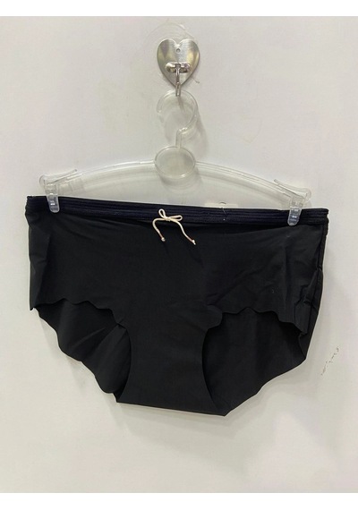 F.K Fk Dikişsiz Lazer Kesim Bikini Kilot Siyah