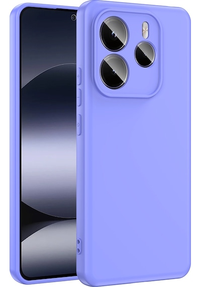 Xiaomi Redmi Note 14 5g Kılıf Zore Mara Lansman Kapak Lila