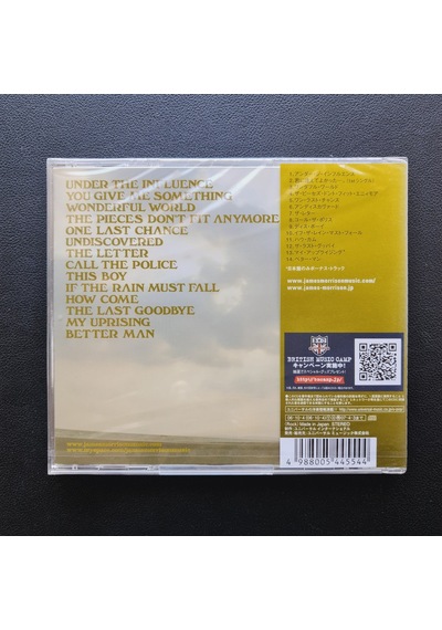 James Morrison Undiscovered Cd