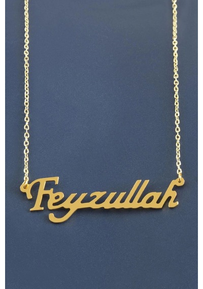 Feyzullah İsimli Kolye Sarı