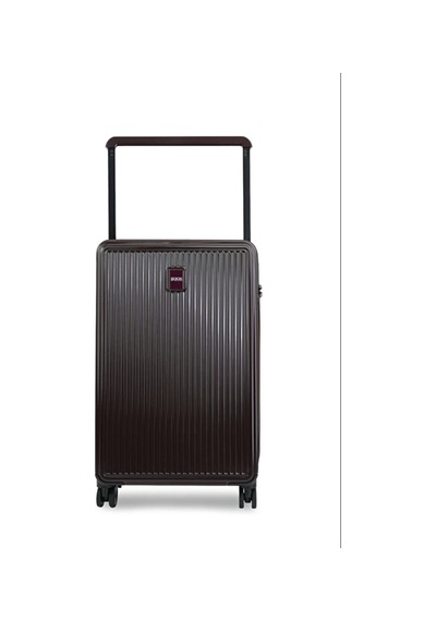 Ground İnce Çizgili Ametis 2'li Set Valiz 010737 Mor