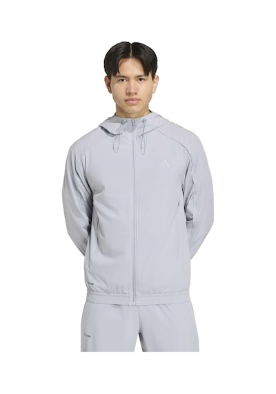 Adidas Erkek Ceket Tech App Stop Kg1919 Gri