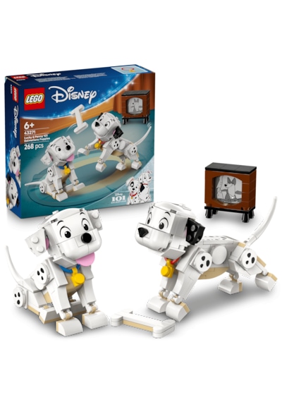 LEGO® ǀ Disney Lucky ve Penny 101 Dalmaçyalı Köpek Yavruları 43271 - 6 Yaş ve Üzeri Çocuklar için Yaratıcı Oyuncak Yapım Seti (268 Parça)